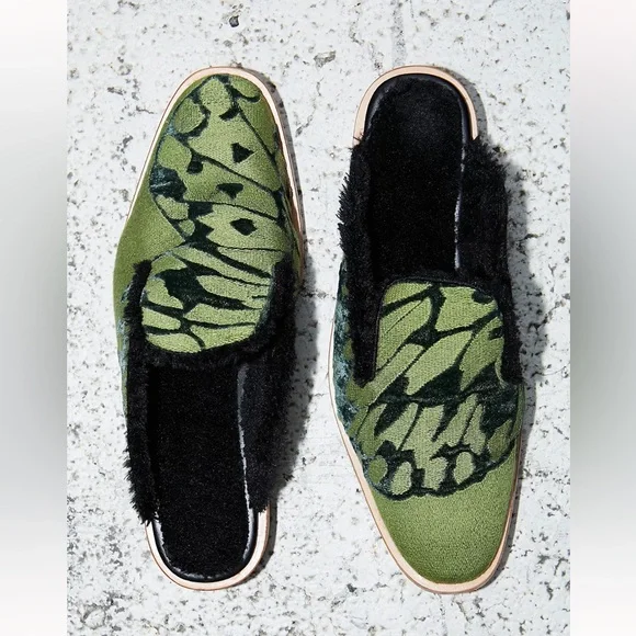 poshmark free people butterfly effect mule